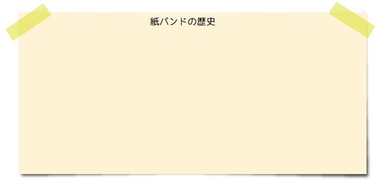 紙バンドの歴史 植田産業とハマナカが協力して手芸用紙バンド「エコクラフト」を商品化しました。