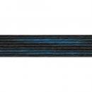 かすり染ー33(黒かすり 青) 8本合わせ 20m